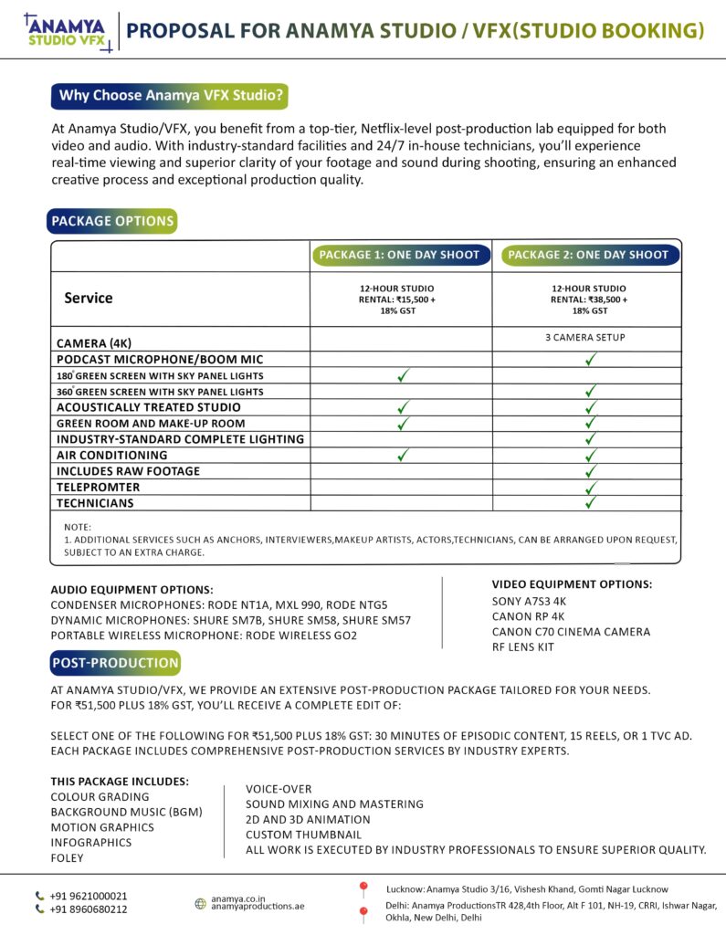 New updated rate card_Proposal